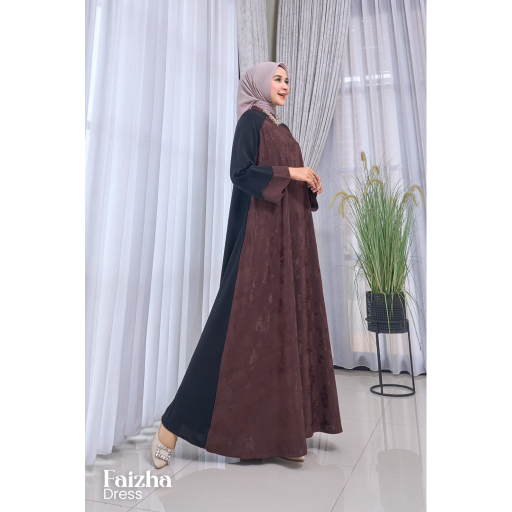 Faizha Dress gamis Marevi original