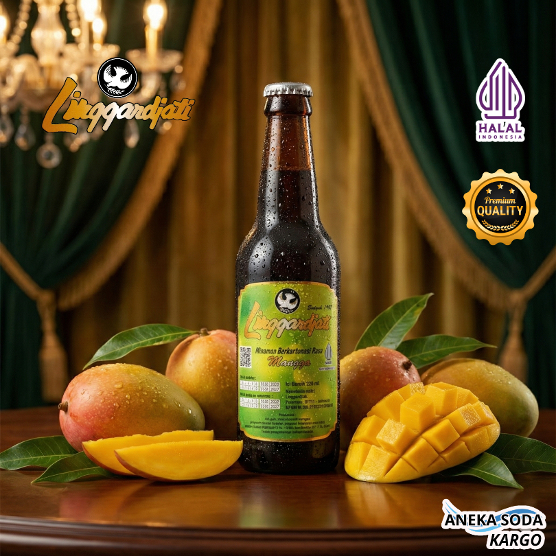 Limun Linggardjati mangga 330ml Halal Termurah