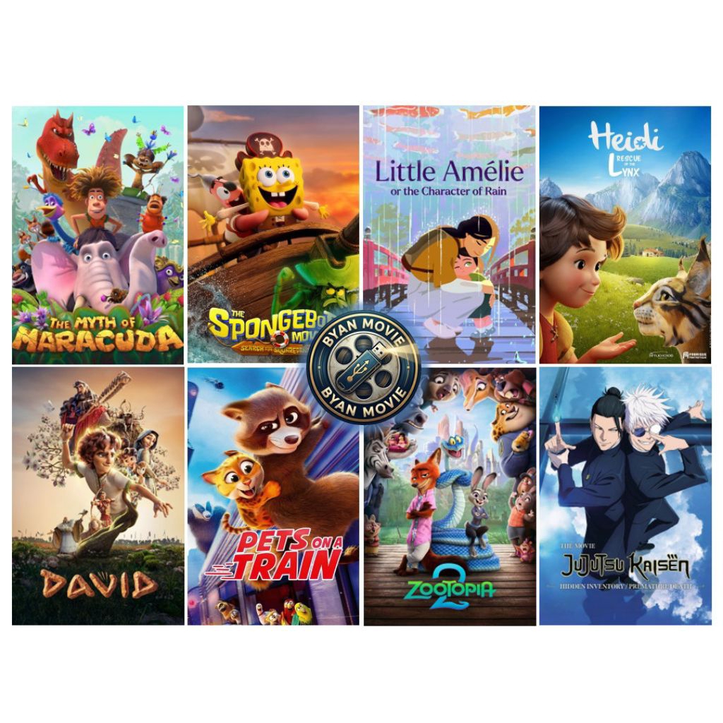 Flashdisk 32Gb - Film-Animasi 2025 + Otg