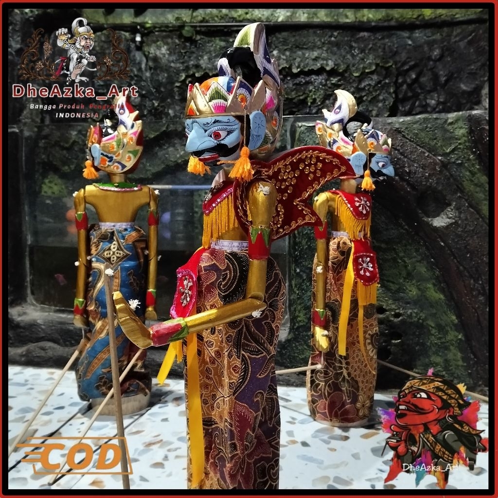 Wayang Golek GATOTKACA PK Kualitas Plus Halus