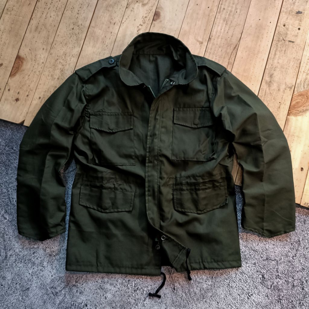 Utility Field Jacket M65 Style Olive Army