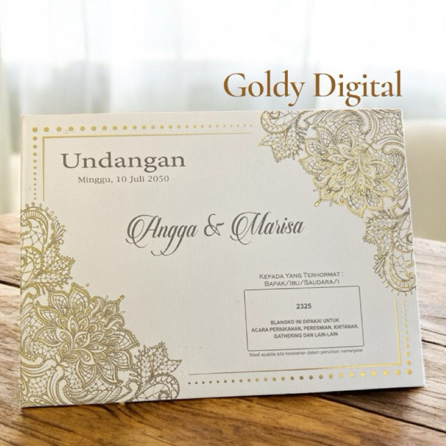 Blangko Undangan ERBA kode 2325 (COVER+ISI+BOARD)