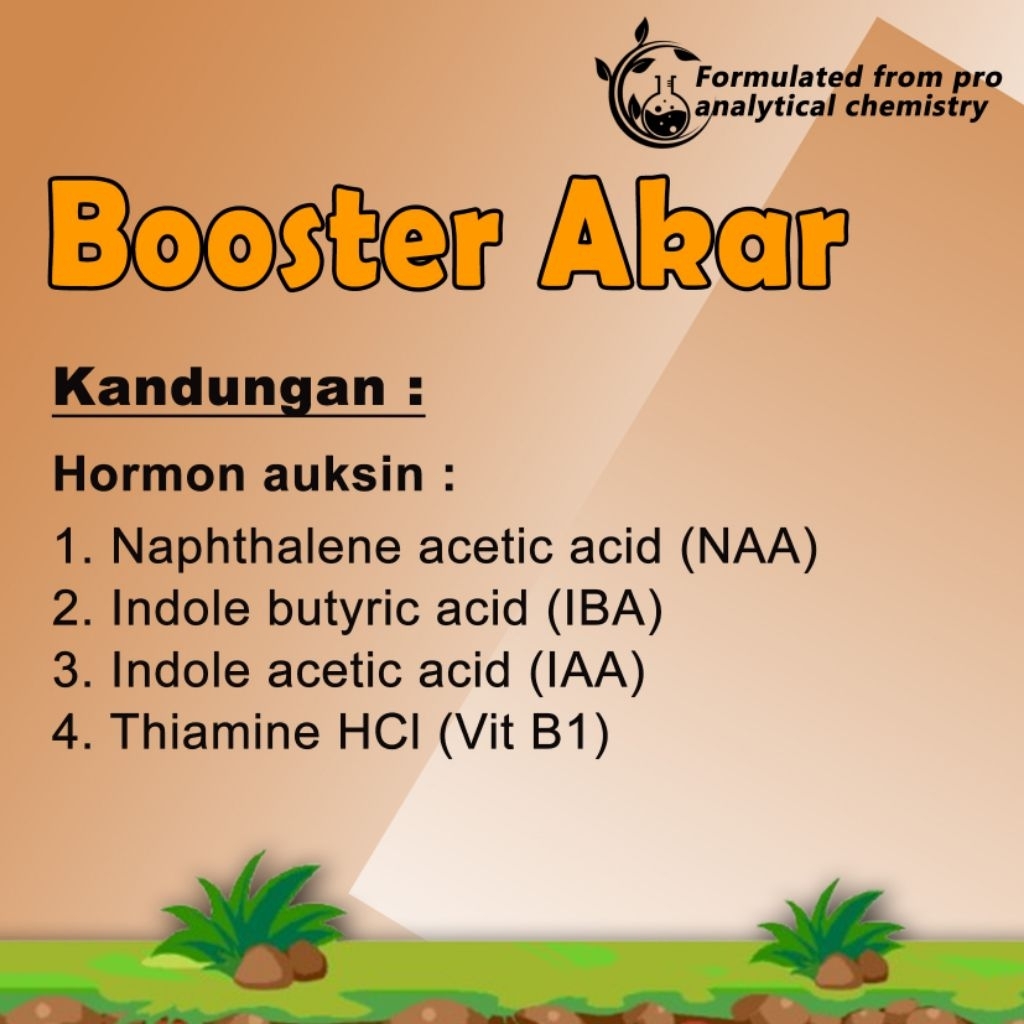 Juarastoree_ Booster Akar Tanaman, Hormon Auksin, Iba, Naa, Iaa 1000 Ml