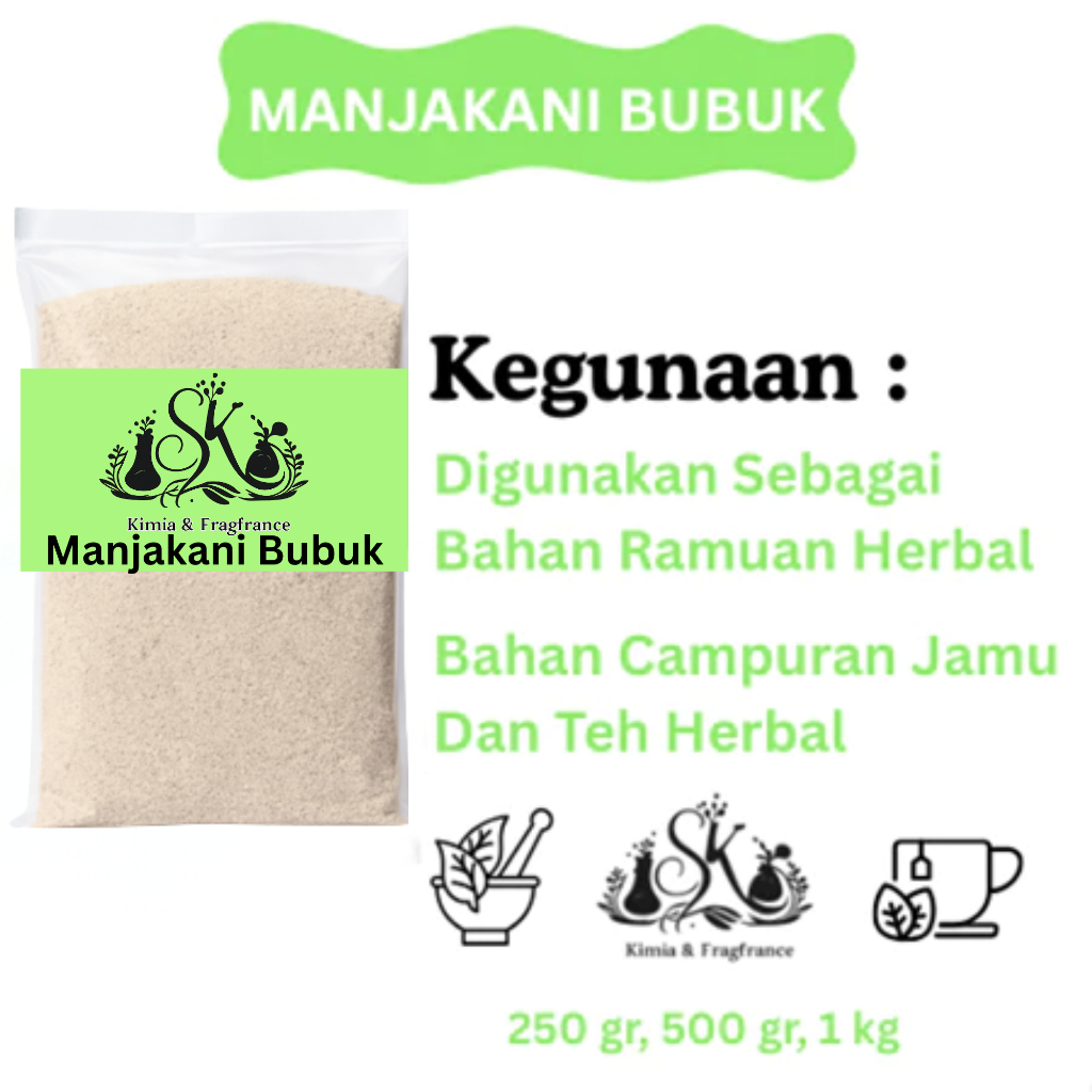Manjakani Bubuk / Biji Manjakani Bubuk
