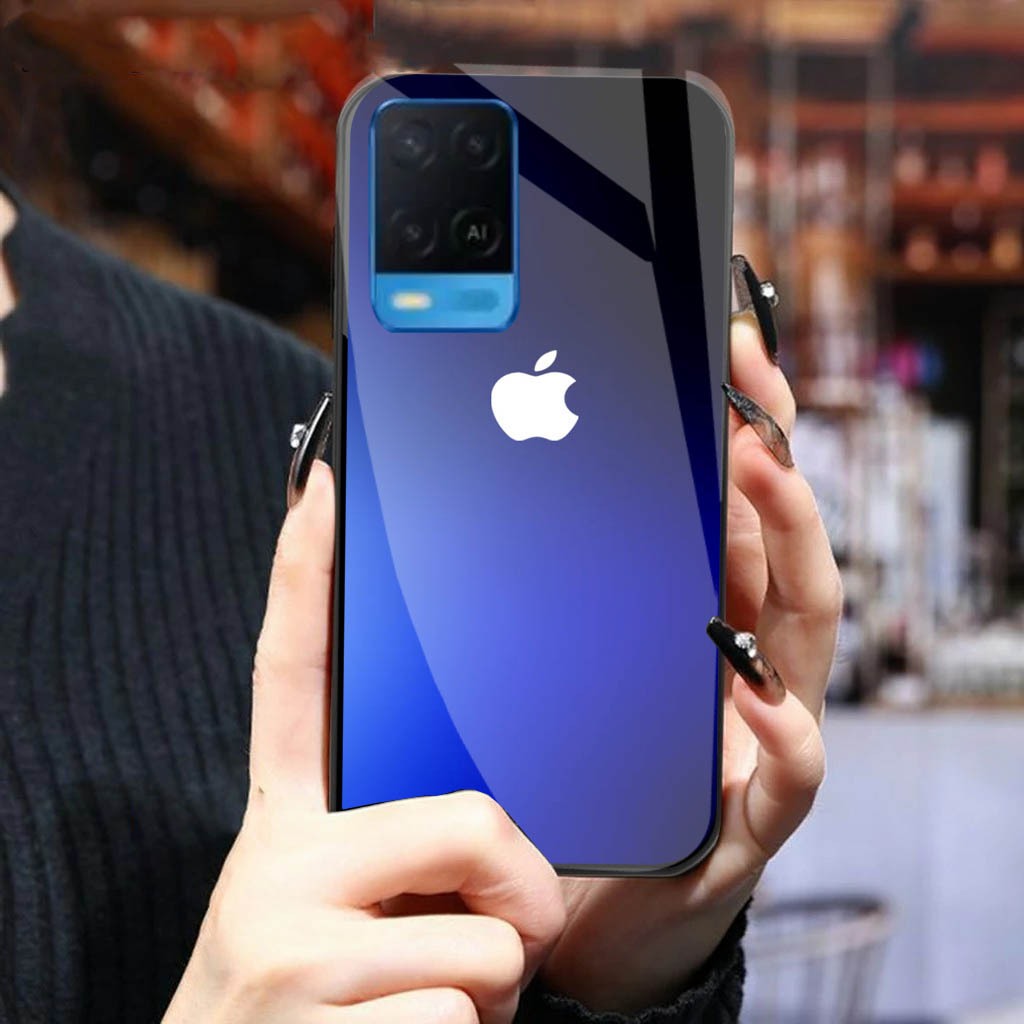 GK371 (OPPO A54) Softcase Kaca OPPO A54 - Case OPPO A54 - Casing hp OPPO A54 - Case Hp A54 Terbaru -