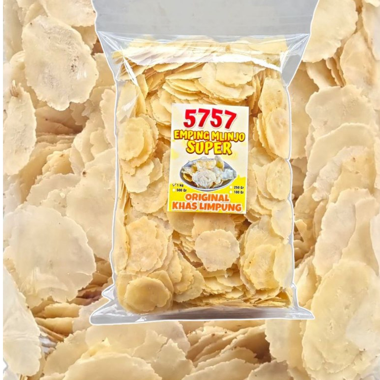 (1Kg SUPER) EMPING BLINJO MENTAH ASLI KHAS LIMPUNG
