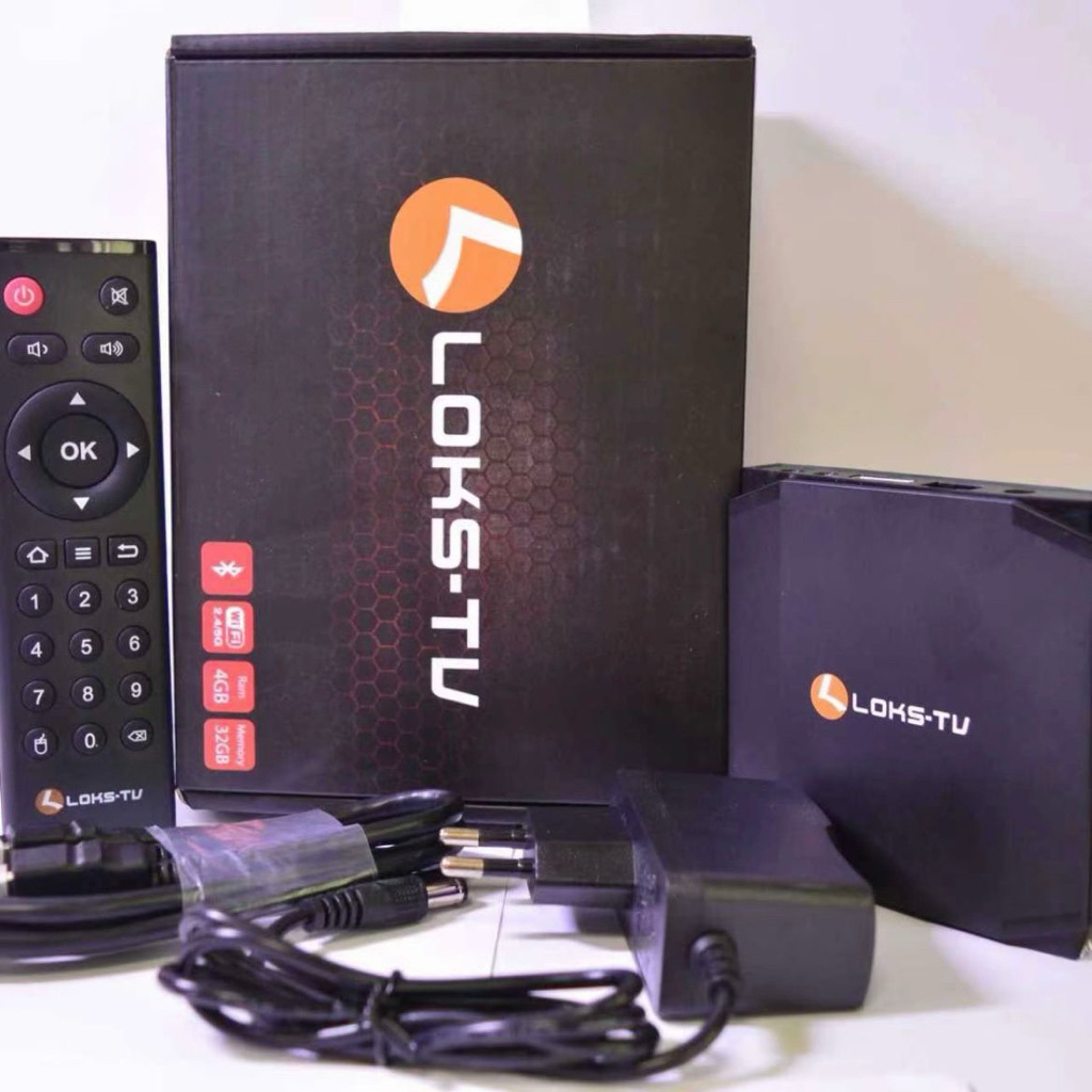 Android TV Box 4GB/32GB Android 12 | TV Box 4K HDR | LOKSTV