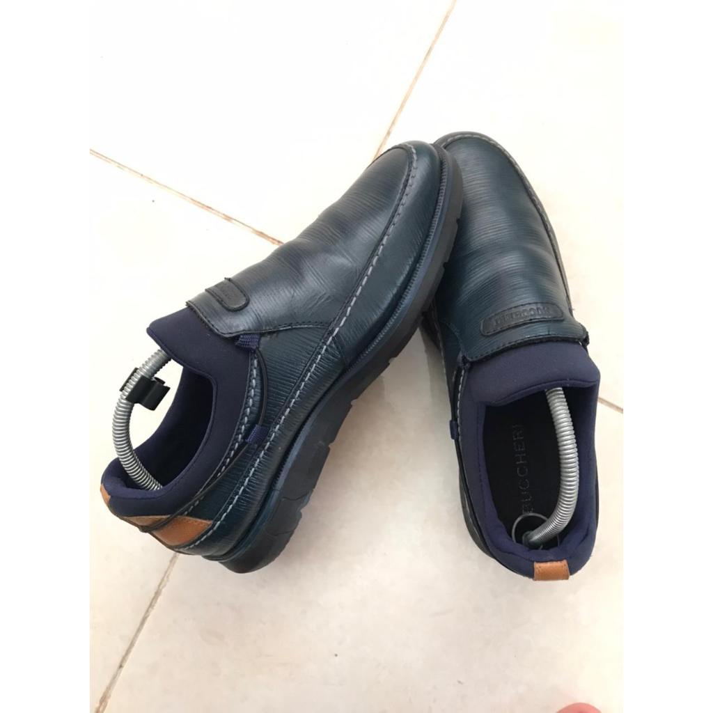 Sepatu Kulit Buccheri Slip on Pria Original