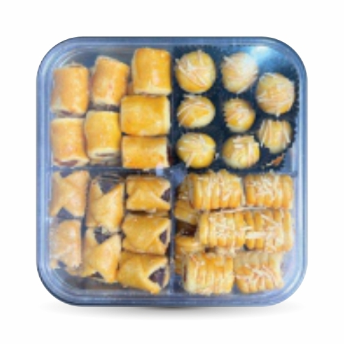 Kue Kering Kombinasi Nastar Mix Premium Kampoeng Cookies Lebaran Pekanbaru Berat 500 gr