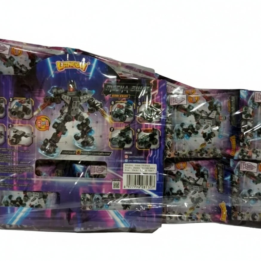 PERMEN HARD CANDY BERHADIAH LEGO ROBOT MECHA SWAT 8 IN 1/ MILITARY/LITTLE PONY LIANGGUI | 1 PAK ISI 