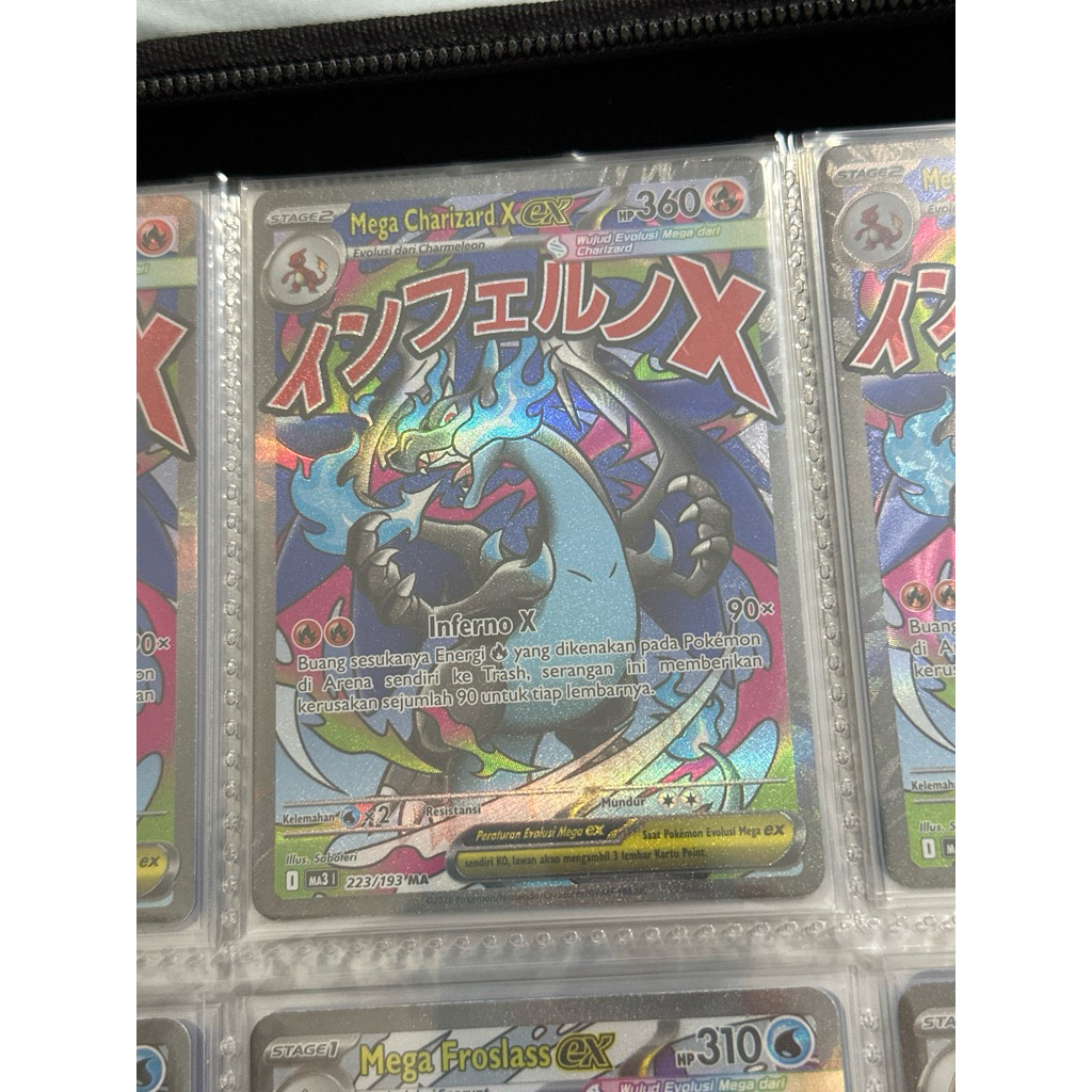 Kartu Pokemon Mega Impian ori MA3 MA 223 mega charizard