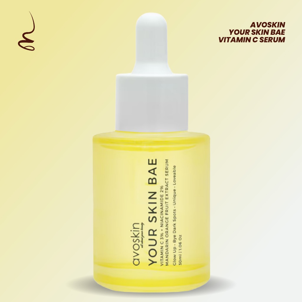 Avoskin Your Skin Bae Vitamin C 30ml – Serum Vitamin C Untuk Mengatasi Kulit Kusam, Flek Hitam
