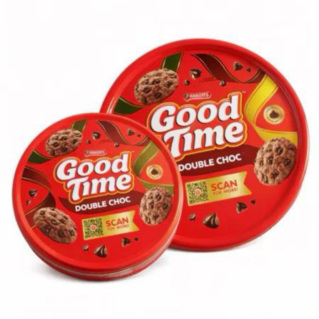 ￼Good Time Assorted Cookies Kaleng 133g