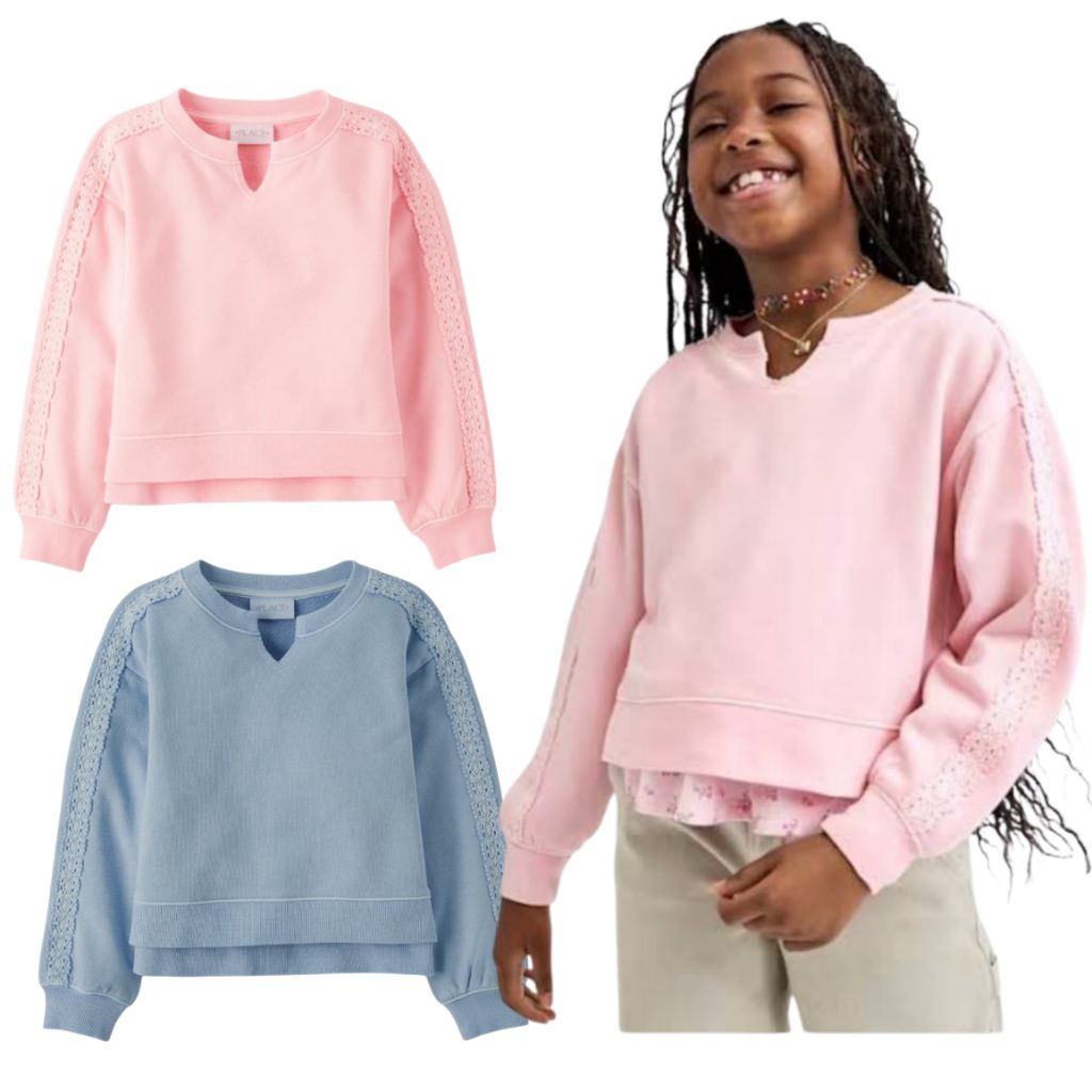 Sweater anak perempuan 4-16 tahun TCP