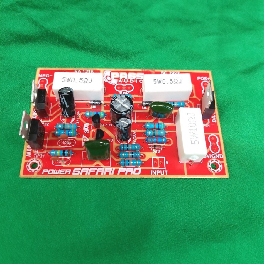 DRIVER POWER AMPLIFIER SAFARI SANKEN 400 WATT MONO SAFARI