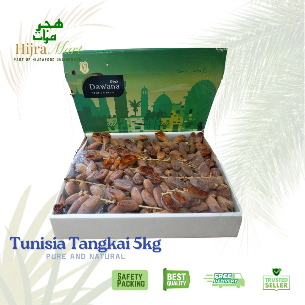 Kurma Tunisia Algeria Tangkai 5kg