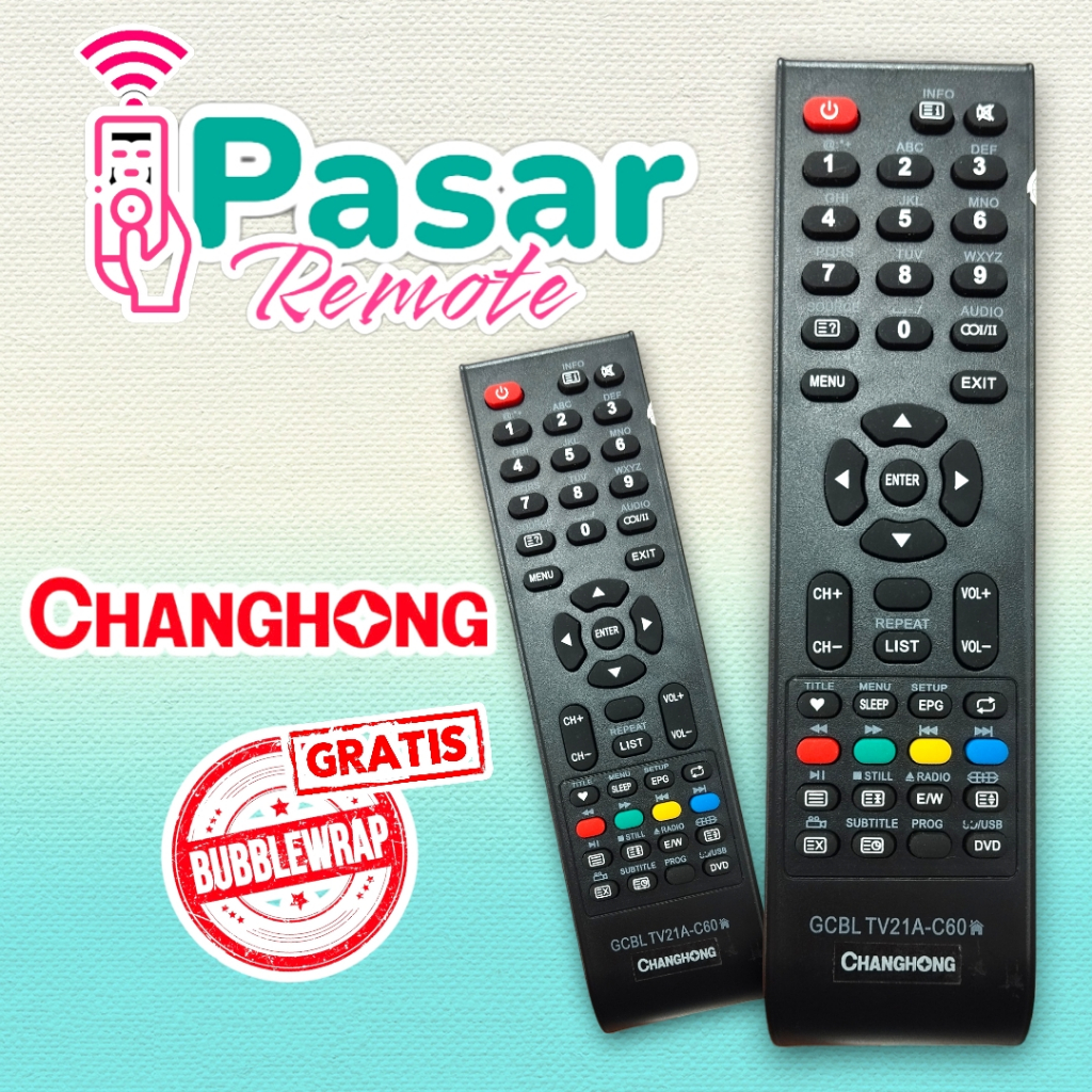 REMOT TV LED LCD TV CHANGHONG