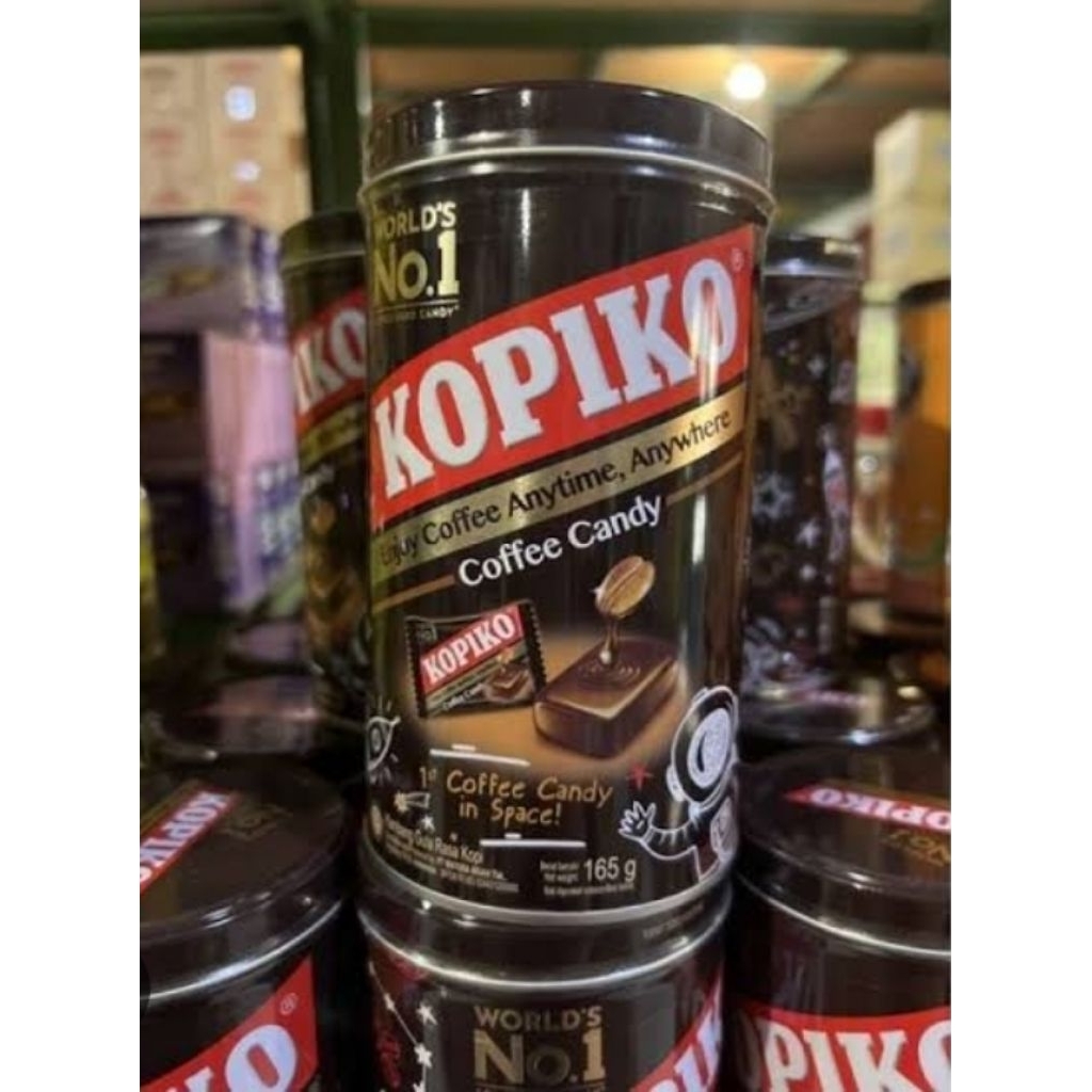 Permen Kopiko Coffee Candy Kaleng 175gr - Permen Kopiko Kaleng