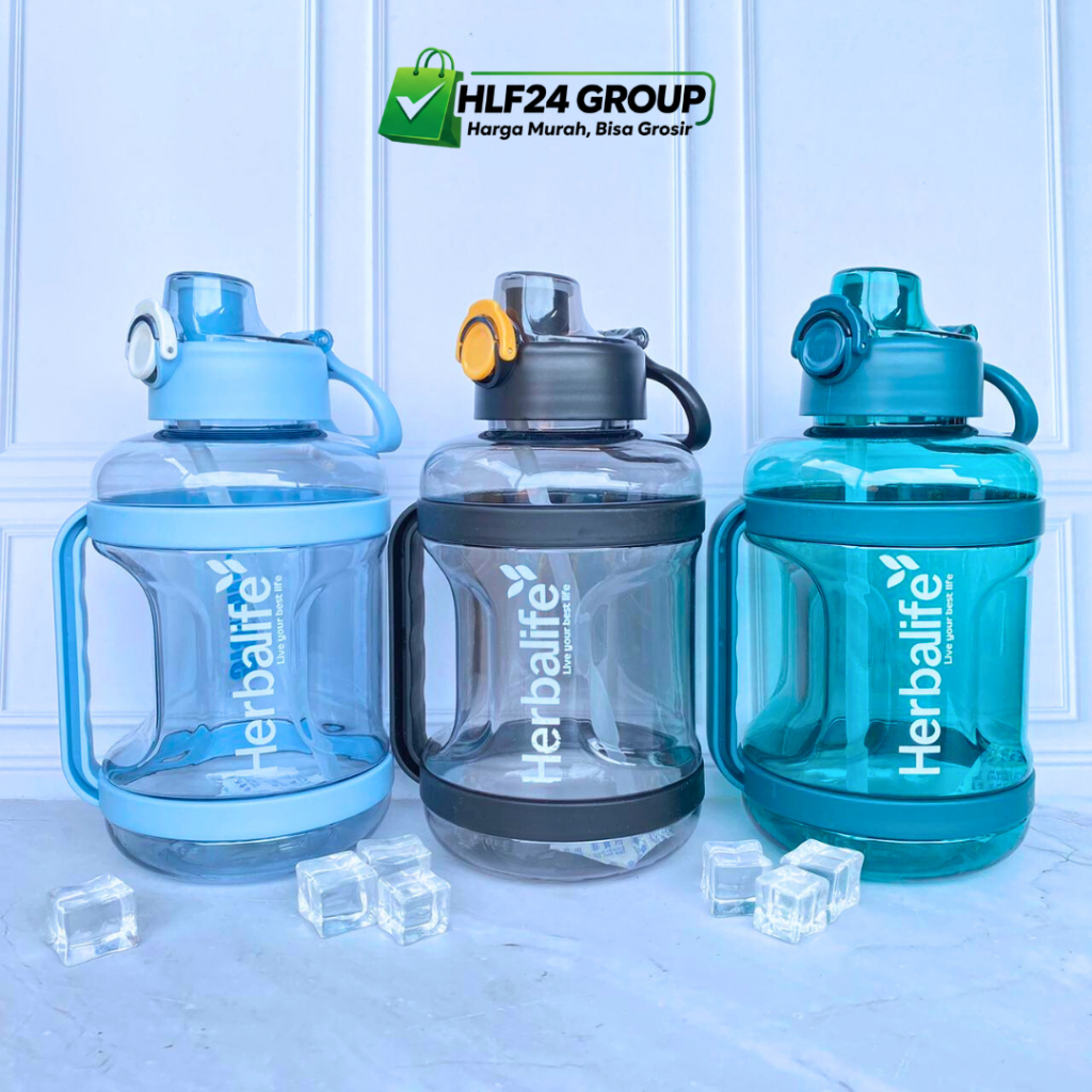 Botol Minum Herblf 1500ml Ukuran Jumbo BPA FREE