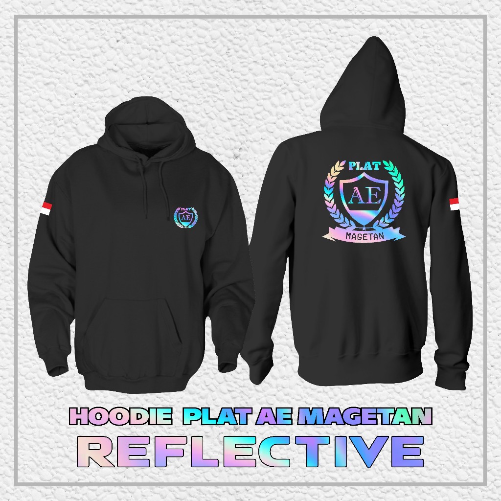 Hoodie Jaket PLAT AE MAGETAN REFLEKTIF