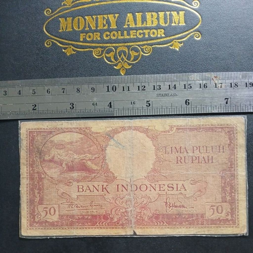 UK Seri Hewan Buaya Rp 50 lima puluh rupiah