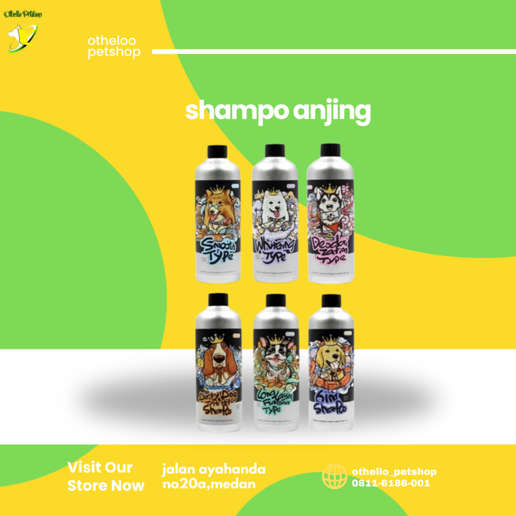 6K Series Pet Shampoo Dog Shampoo - Shampo Anjing 500 ML