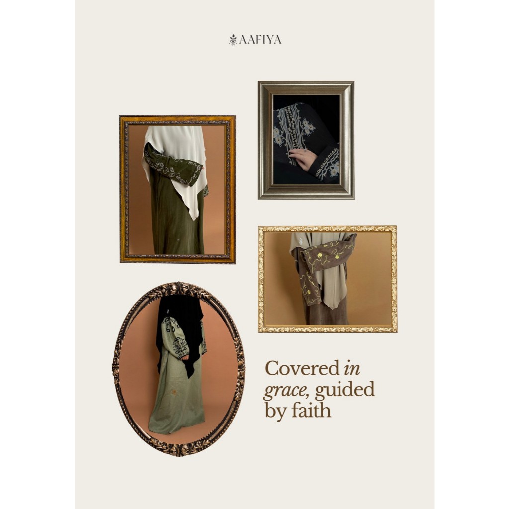 [NWT] AAFIYA: Aafiya Abaya Hira Khaira Noura Maryam Noor Huda Aiza Abaya Ayre Anasy Aresy