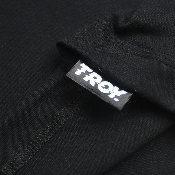 Troy Company Wangky Polo Shirt Full Black Amoeba - Kaos Polo Hitam WKD 2988