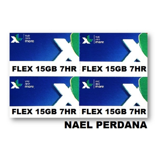 VOUCHER XL FLEX MINI 15GB 7HARI