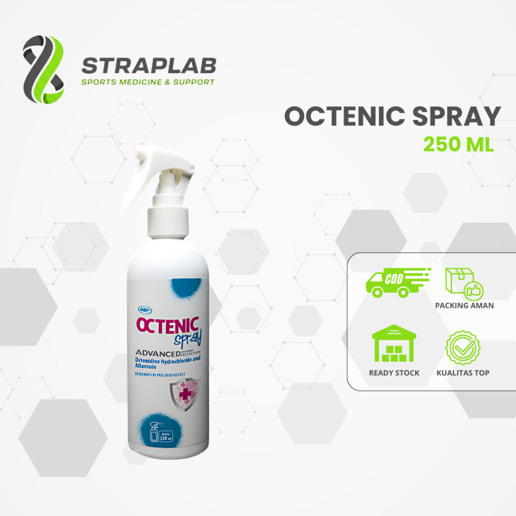 OCTENIC - Octenic Spray 250ml (Spray perawatan luka)/Cairan Pembersih Luka