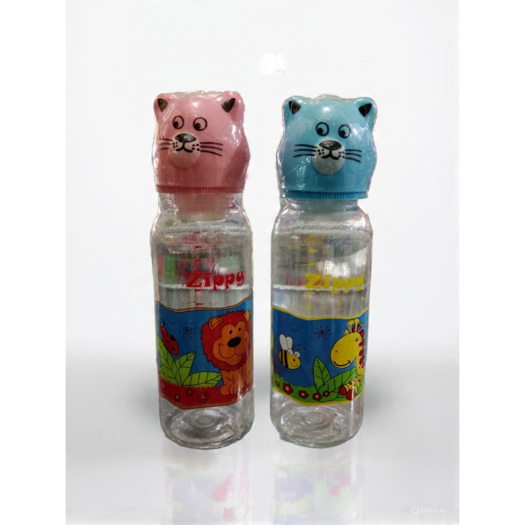 Zippy Botol Susu 240ml Tutup kepala kucing