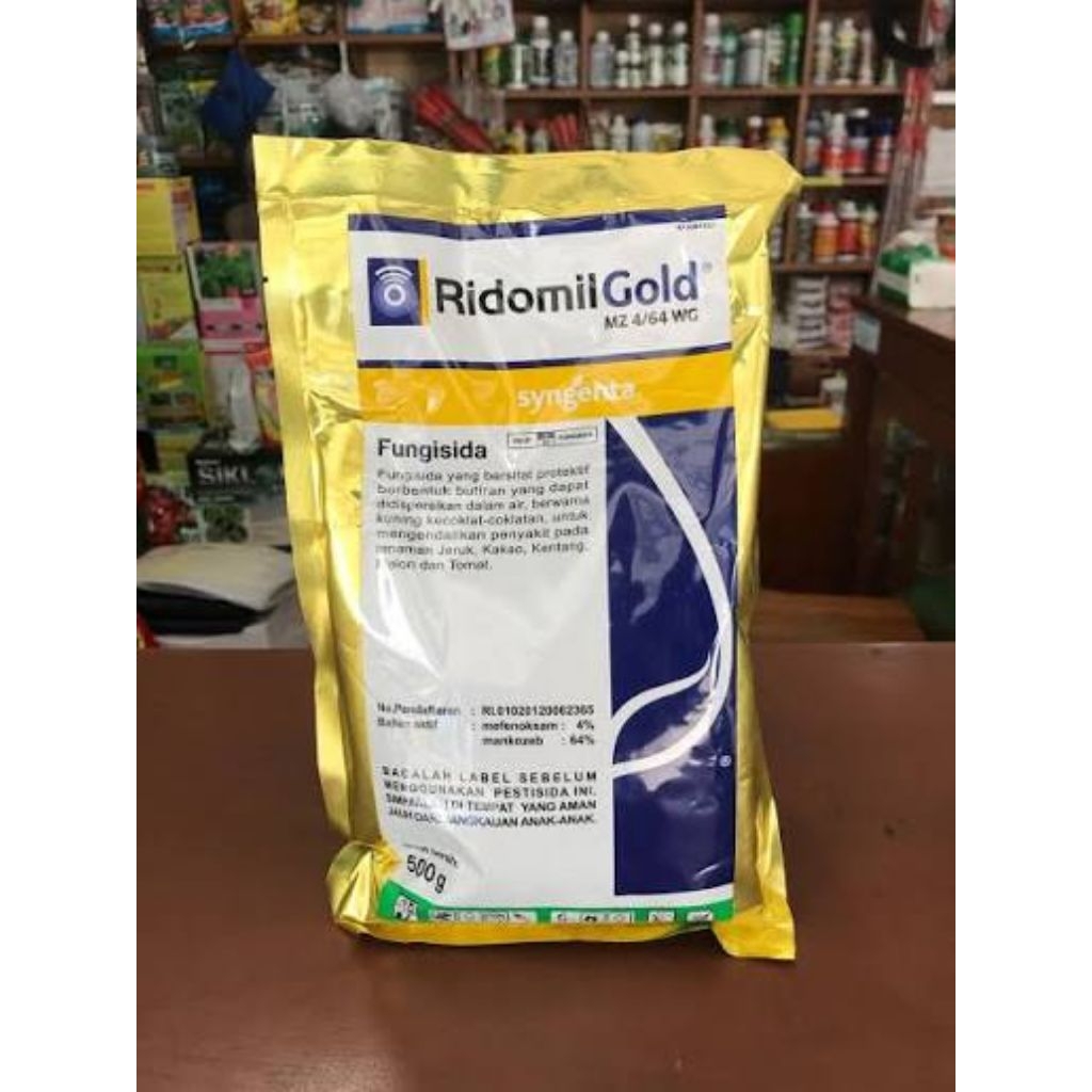 Fungisida Ridomil gold 500grm sistemik kontak