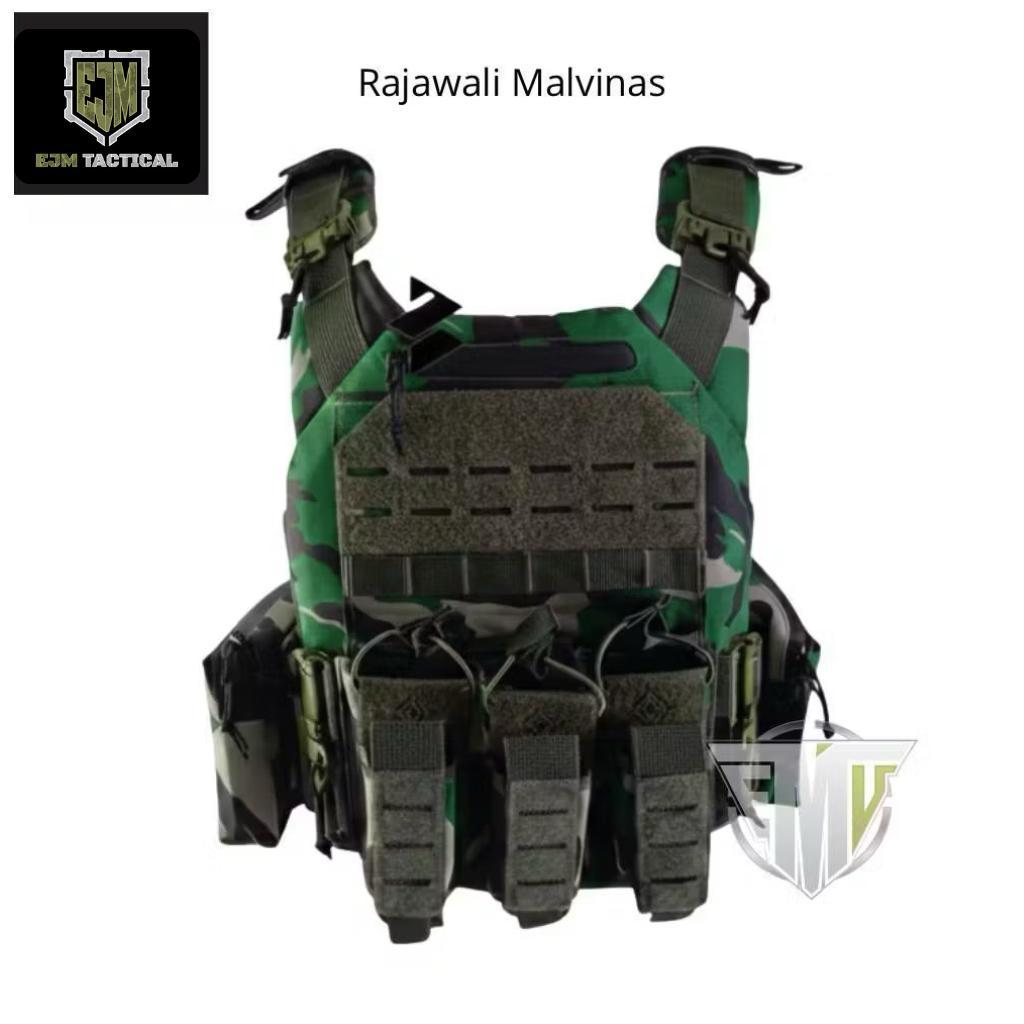 ROMPI BODYVEST RAJAWALI MALVINAS TNI DOUBLE QUICK RELEASE ROMPI ANTI PELURU