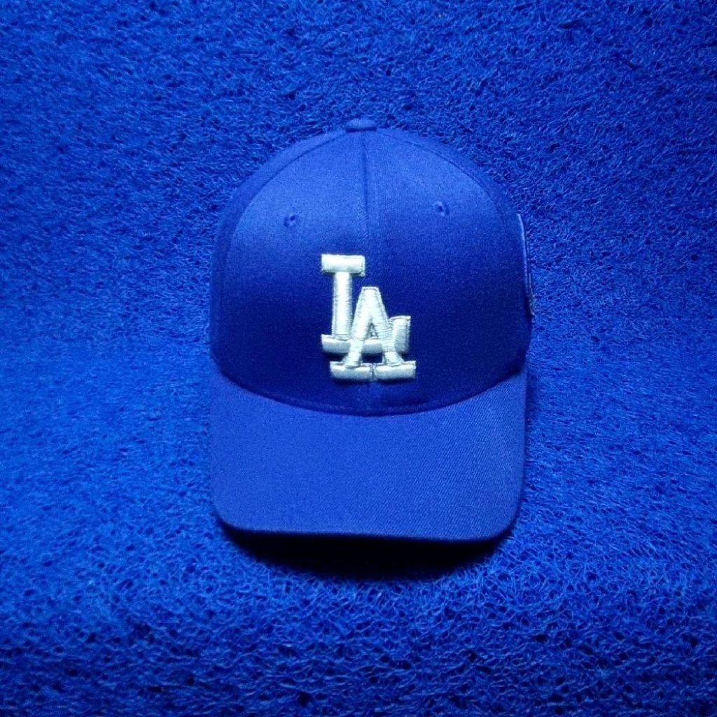 topi MLB baseball LA dodgers biru size m