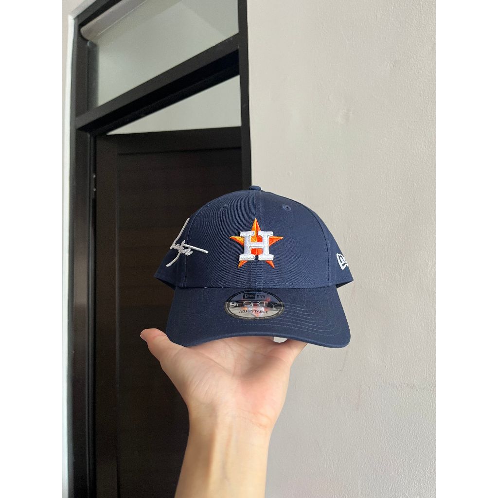 NEW LIMITED EDITION NEW ERA HOUSTON ASTROS LEAGUE SCRIPT NAVY ORIGINAL 14700359