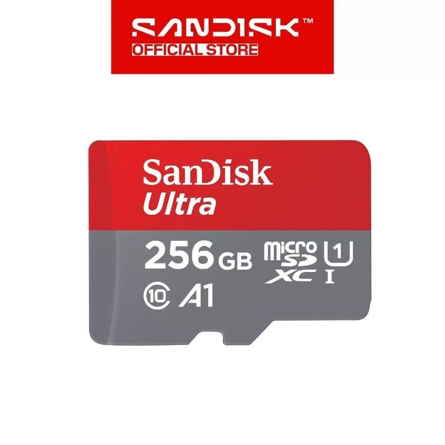 SANDISK Memory Card 256GB / 512GB Speed 150Mb/s SDSQUAR MMC Ultra Micro SD Original