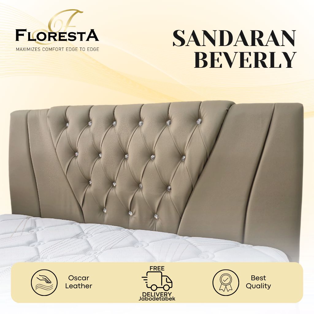 Sandaran Kasur Floresta Beverly Headboard Springbed
