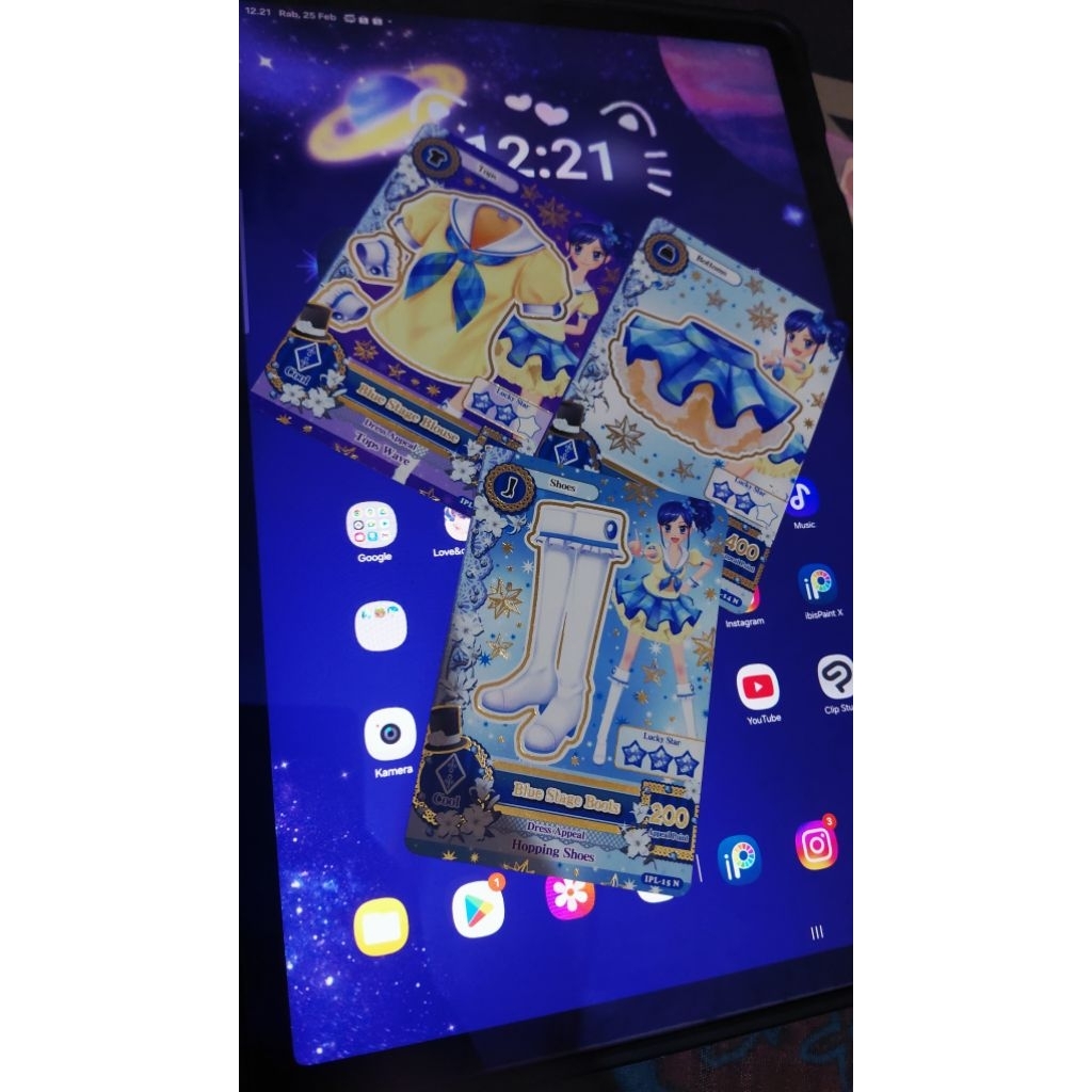 aikatsu aoi blue stage set Beta