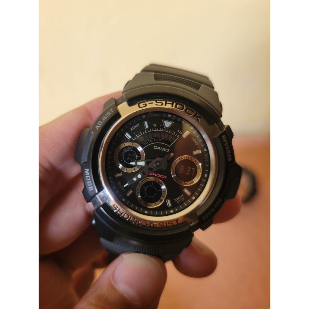 Casio G-shock AW590 BL second