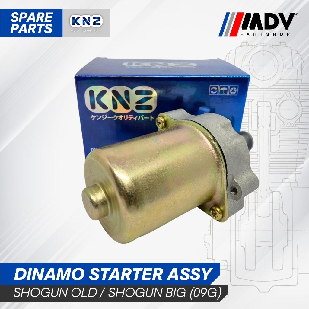 DINAMO STARTER ASSY SHOGUN OLD / SHOGUN BIG (KNZ)