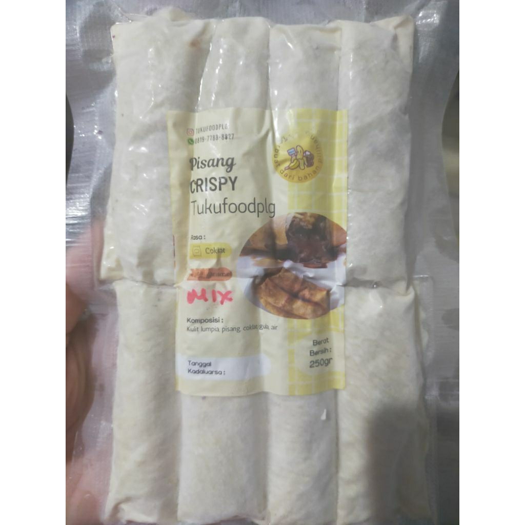 [tf.plg] Lumpia Pisang Lumer Frozen