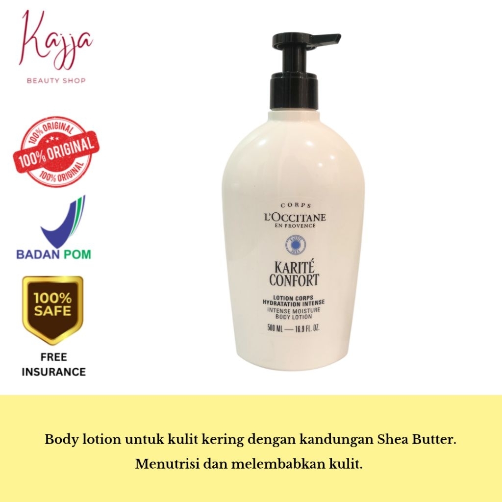 Loccitane Shea Butter Rich Body Lotion 500ml / Loccitane Karite Body Lotion