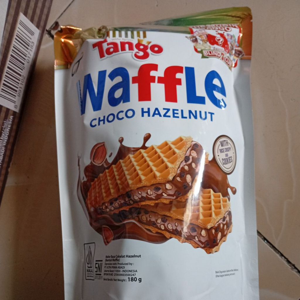 THR TANGO Waffle tango choco hazelnut/ WAFFLE WAHH/Brownies share it kemasan pouch murah