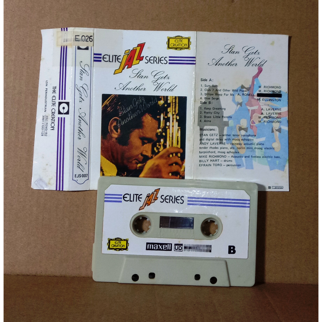 STAN GETZ - ANOTHER WORLD - Kaset