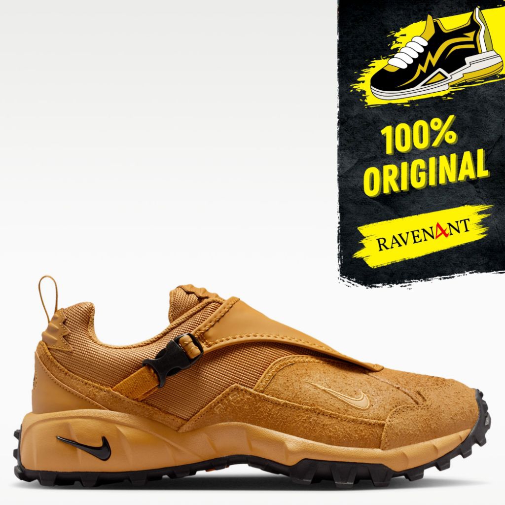 NIKE ACG Phassad SP Wheat Black ORIGINAL - Sepatu Sneakers Trail Running Pria/Wanita