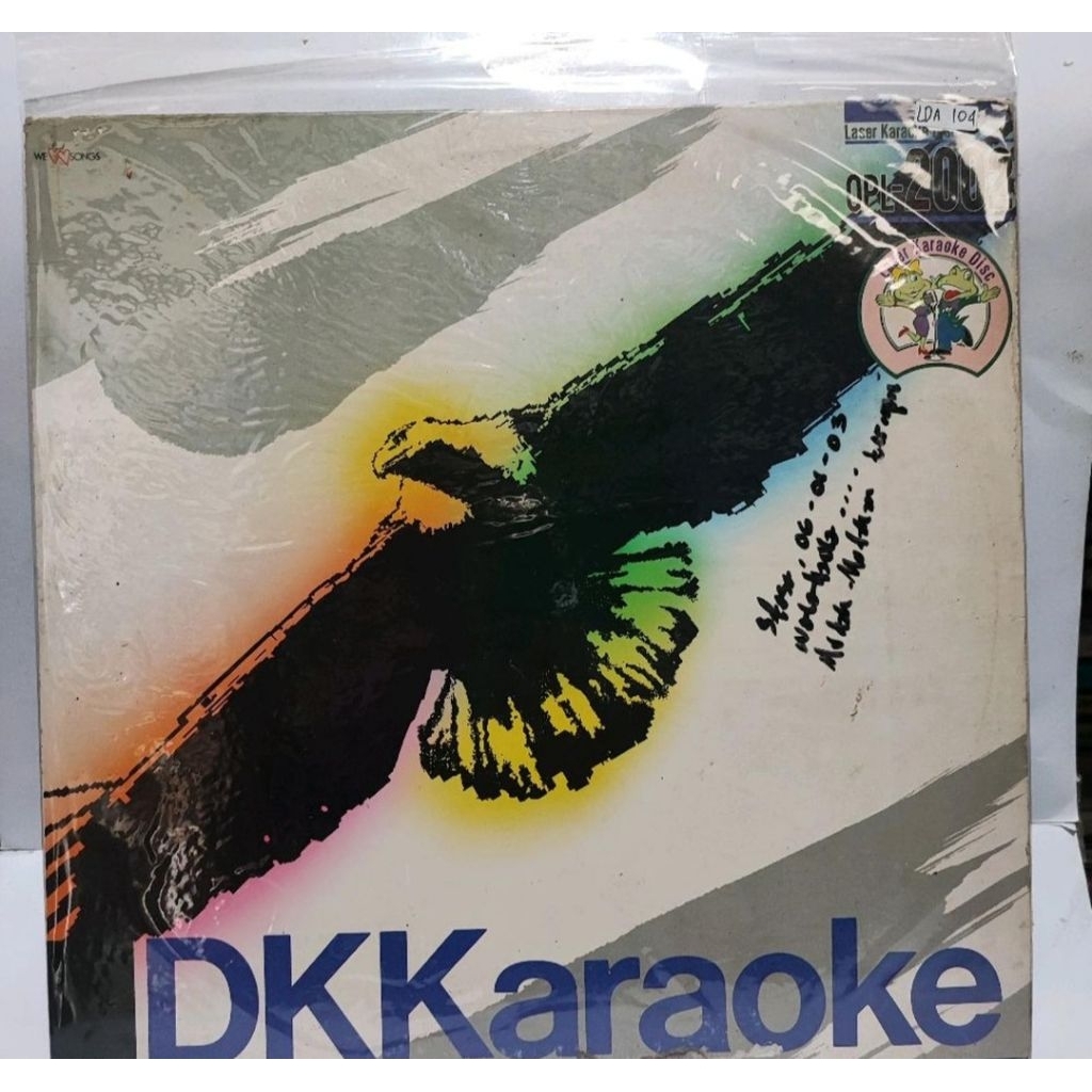 LASER DISC MUSIC DKK KARAOKE