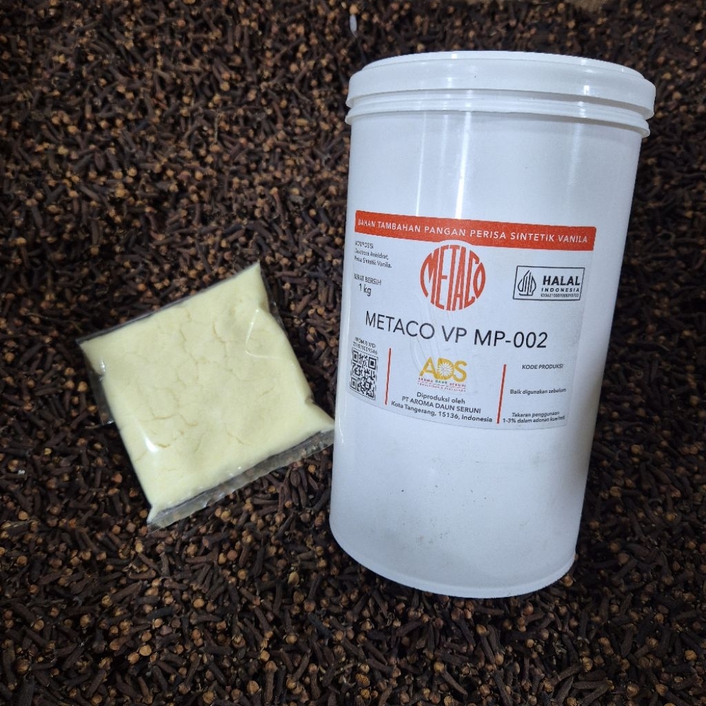 Vanile metaco repack 250gr -100gr / vanili metaco / vanile kuning harum / bibit vanili wangi