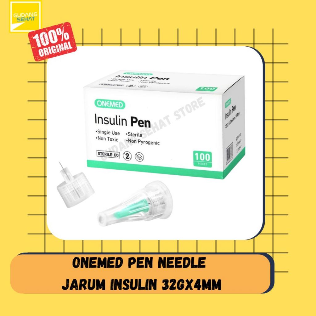 ONEMED Pen Needle 32G Box isi 100pcs