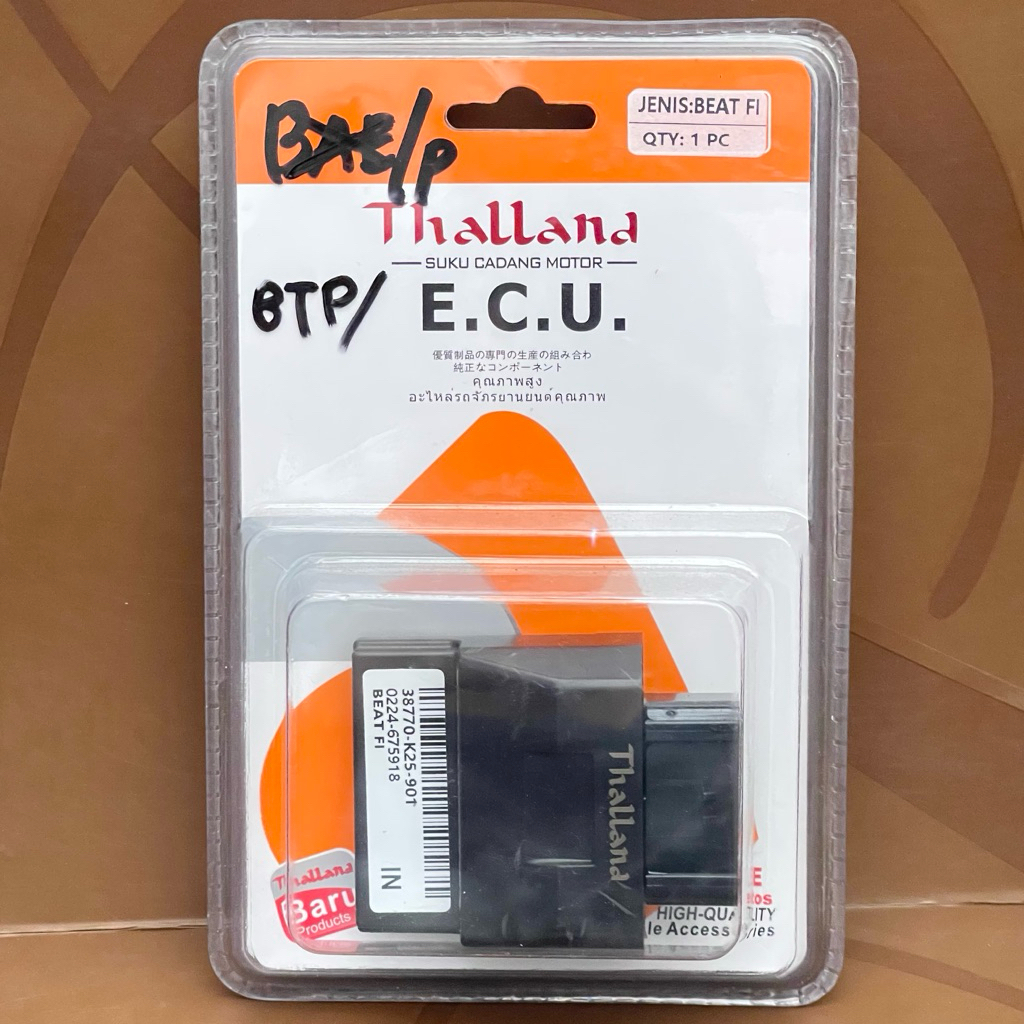 [1 UNIT] ECU BEAT FI MERK THALLAND ECU MOTOR BEAT FI