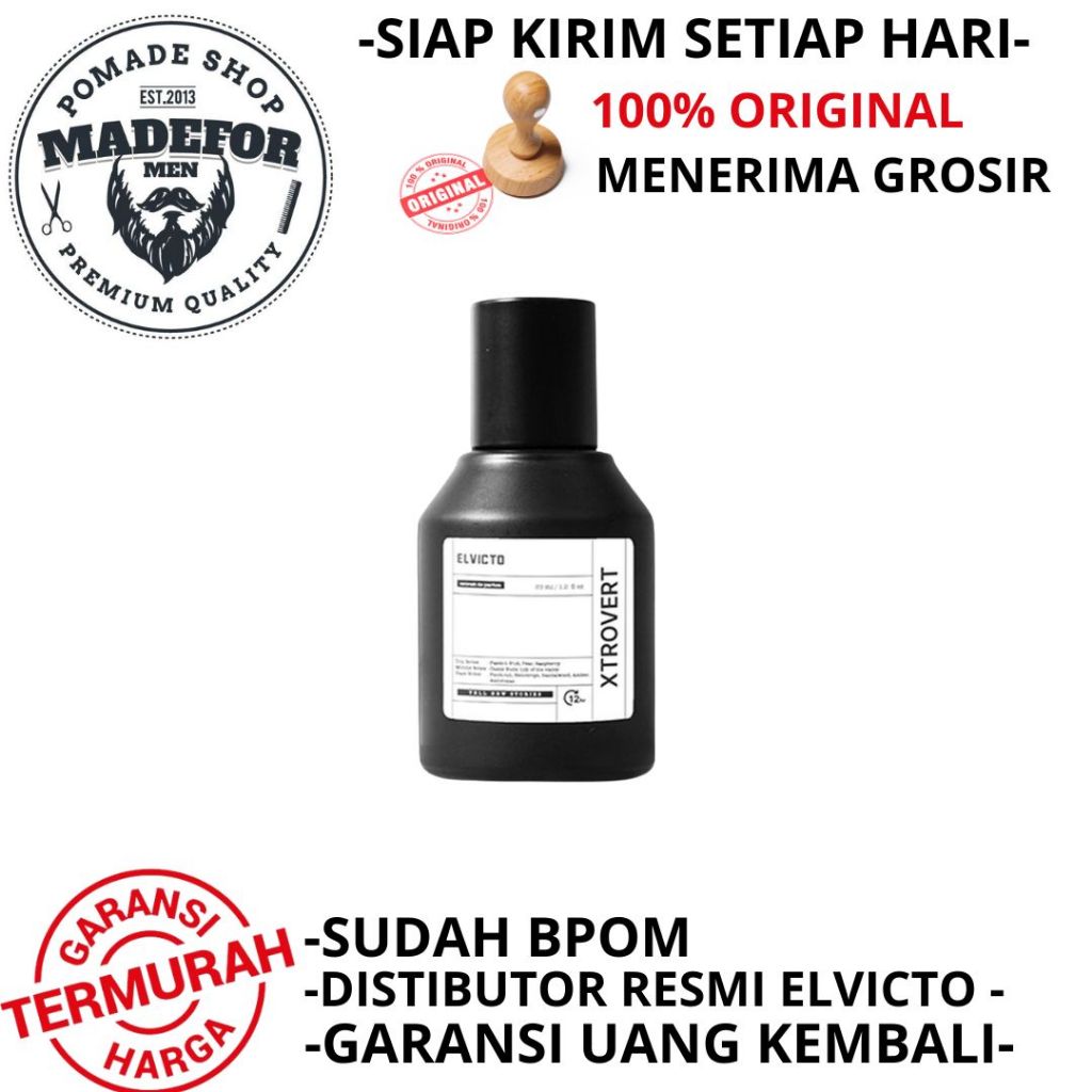 ELVICTO XTROVERT PARFUM 35ML EDP ELVICTO PARFUM PRIA MASKULIN